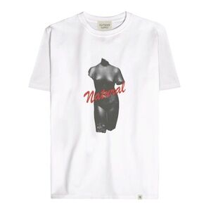 NWOT Outsider Supply NATURAL SCULPTURE HEAVYWEIGHT TEE